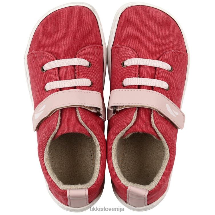 veganski čevlji harlekin odrasli Tikki obutev 0FRBV154 škrlat