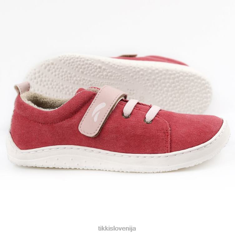 veganski čevlji harlekin odrasli Tikki obutev 0FRBV154 škrlat