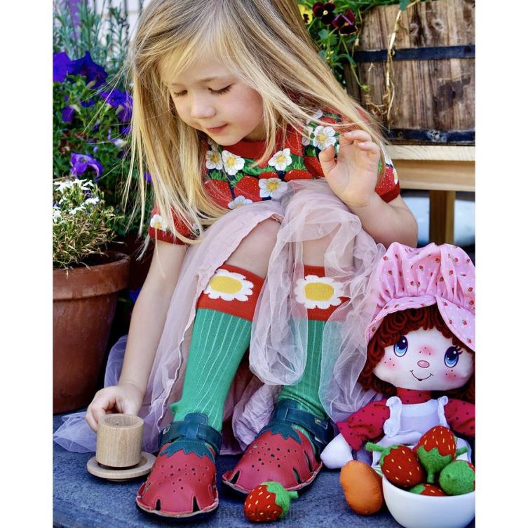 aranya usnje otroci Tikki obutev 0FRBV74 rdečilo