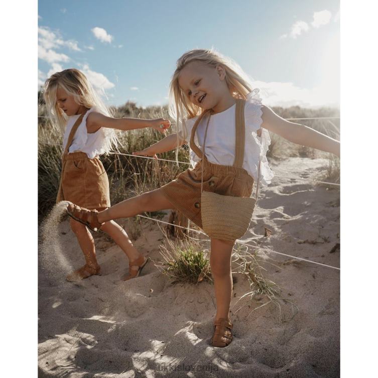 lasta usnje otroci Tikki obutev 0FRBV78 terra