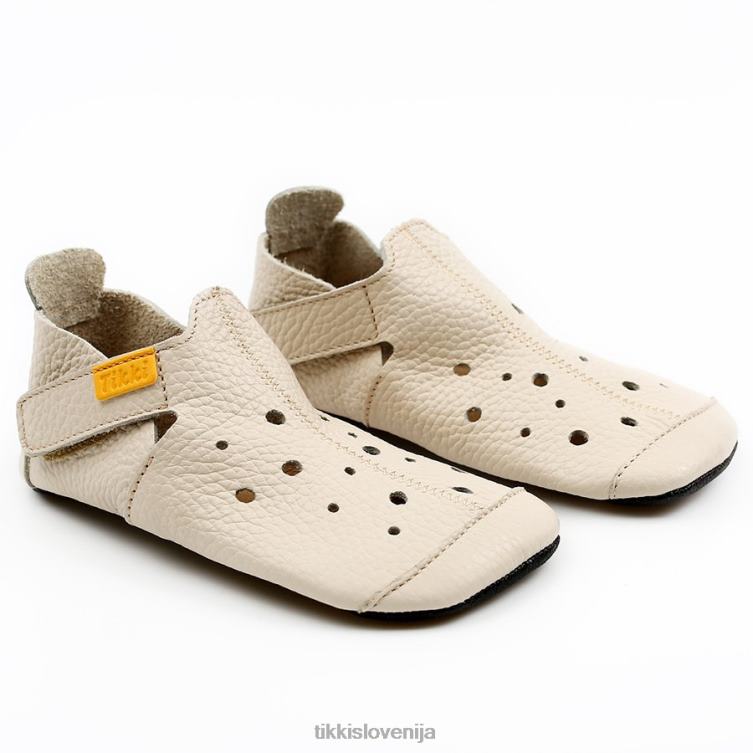 ziggy v1 usnje otroci Tikki obutev 0FRBV1 krema